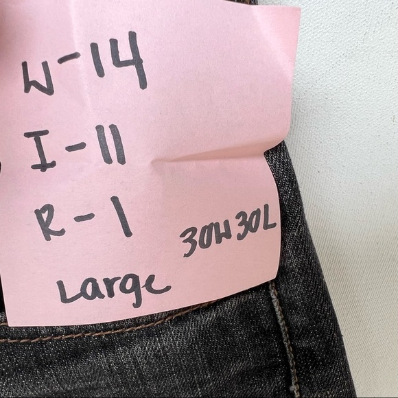 VINTAGE LEVI'S Denim Cuttoff Shorts Jean cut off 28 medium m 8 - Picture 4 of 5